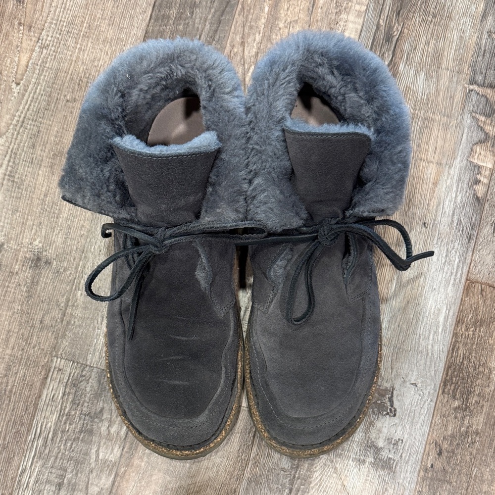 Birkenstock Gray Ankle Boots size 42/W11